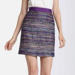 KATE SPADE New York ☆ Kylie Jewel Box Tweed Metallic Mini Skirt